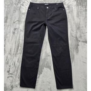 Buffalo David Bitton Jeans Women 8/29 Black Mid-Rise Stretch Skinny Ankle Grazer